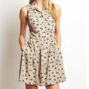 BCBG Pony Print Dress